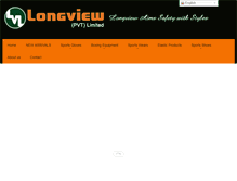 Tablet Screenshot of longview-sports.com